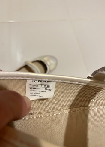 32 Numara Kız Çocuk Beyaz Babet Lcw - Görsel 6