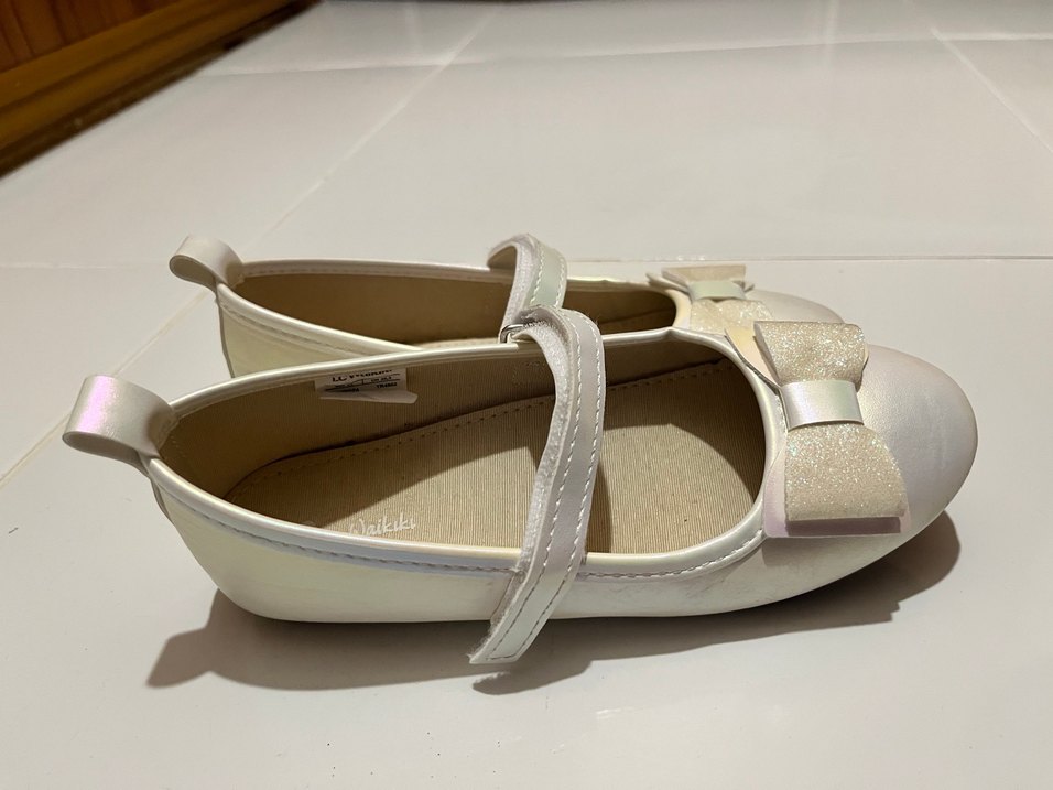 32 Numara Kız Çocuk Beyaz Babet Lcw - Görsel 3