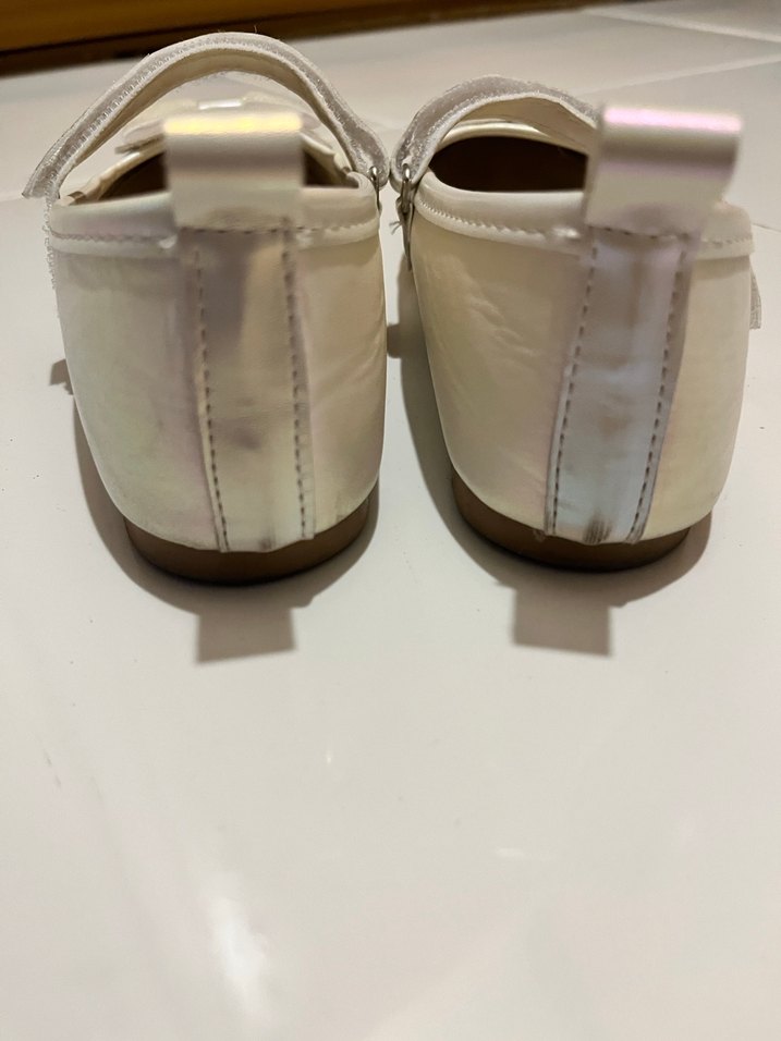 32 Numara Kız Çocuk Beyaz Babet Lcw - Görsel 5