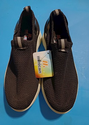Diğer Minican Siyah Orgu Slip On Sneaker