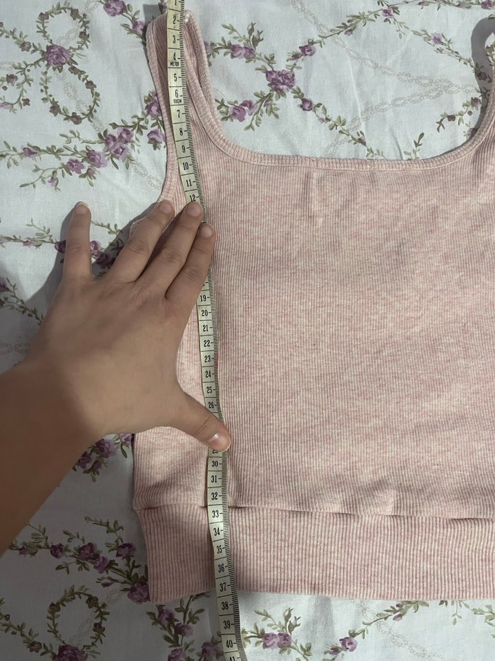 Toz pembe Mini Kolsuz Fit Atlet - Görsel 4