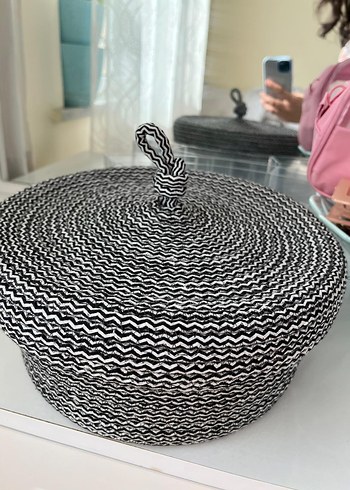 Gri Baskılı Modern Masa Seti - Görsel 2