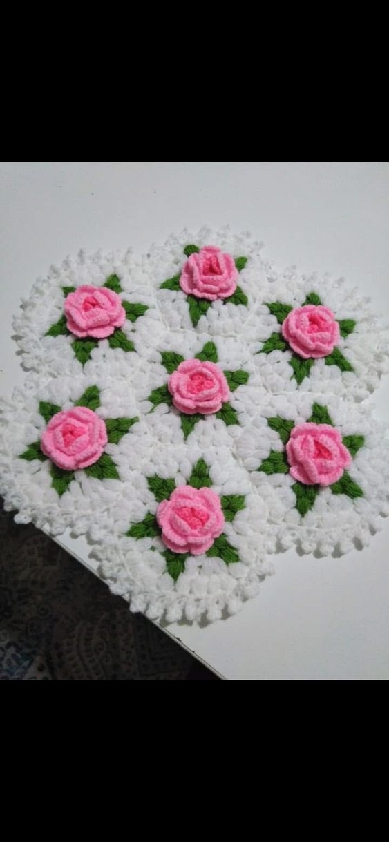 Pembe Çiçek Desenli Banyo lifi - Görsel 2