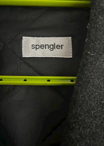 Gri Midi Düğmeli Hamile Kabanı - Görsel 3