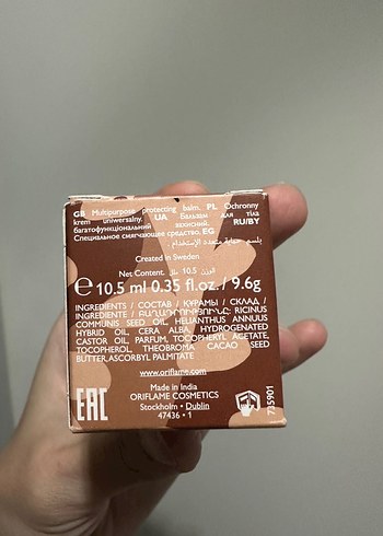 Oriflame Tender Care Çok Amaçlı Balm - Görsel 2