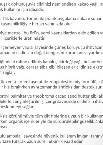 Oriflame Tender Care Çok Amaçlı Balm - Görsel 7