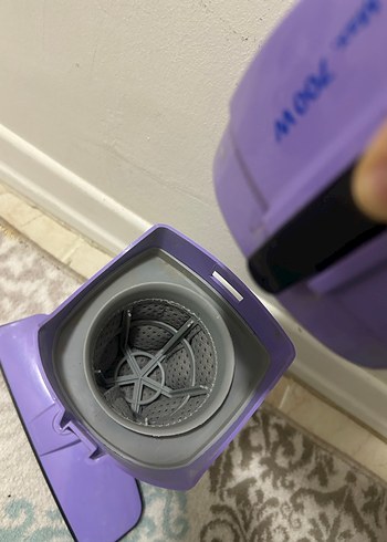 Mor ve Gri Elektrikli Süpürge - Görsel 2