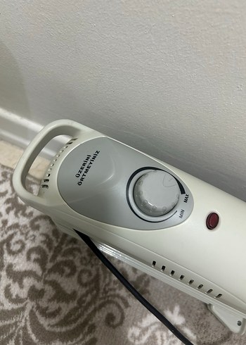 Beyaz ve Gri Elektrikli Isıtıcı - Görsel 2