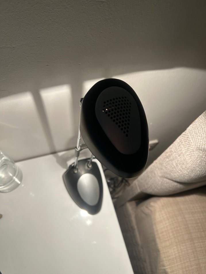 Ayarlanabilir Siyah Gri Masa Lambası - Görsel 3