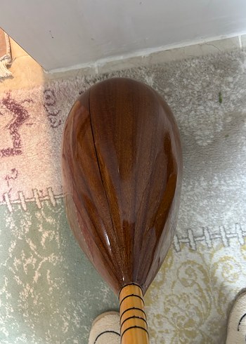 Bej Uzun Saplı Bağlama - Görsel 3