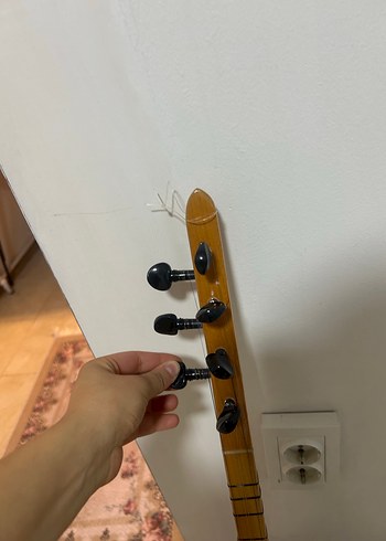 Bej Uzun Saplı Bağlama - Görsel 2