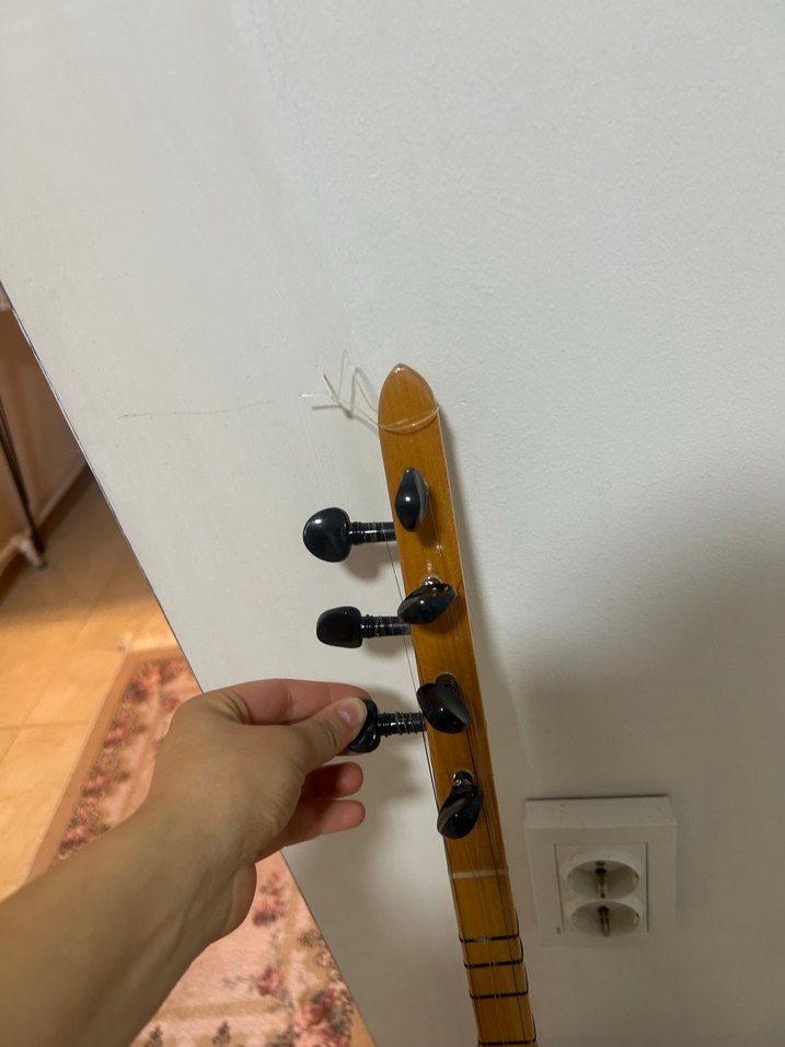 Bej Uzun Saplı Bağlama - Görsel 2