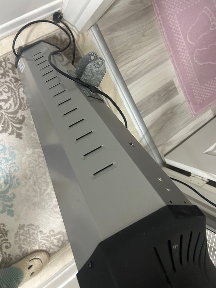 Gri Elektrikli Isıtıcı - Görsel 2