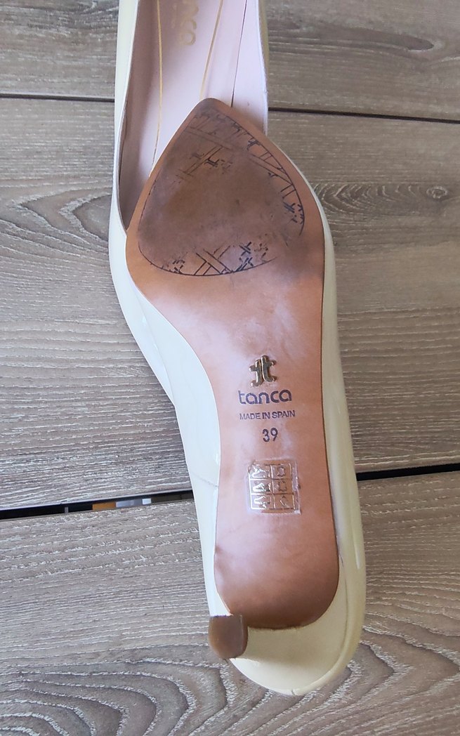 Kemal Tanca Krem Rengi Stiletto Topuklu Kadın Ayakkabı - Görsel 3