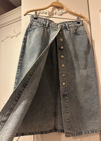 ECEOU Kot Etek, Kemerli, Balık Kesim - Görsel 4