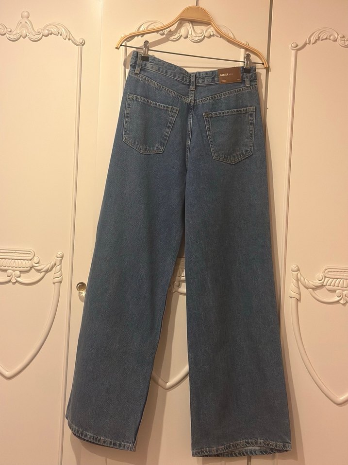 Gri Bol Kesim Midi Boy Kot Pantolon - Görsel 2