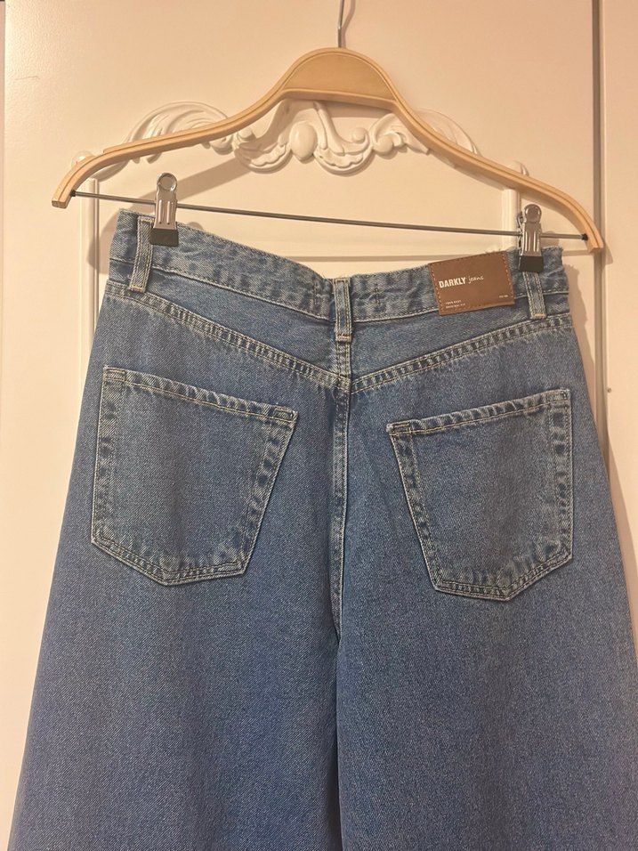 Gri Bol Kesim Midi Boy Kot Pantolon - Görsel 3