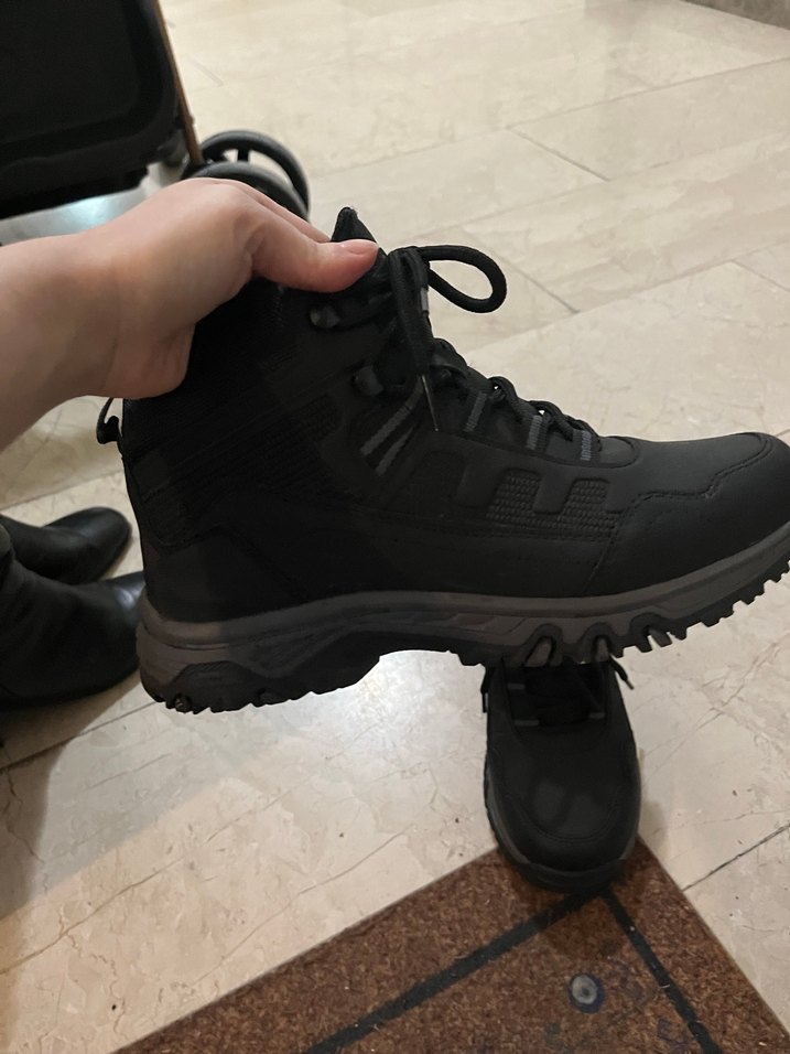 Siyah Bağcıklı Erkek bot - Görsel 4