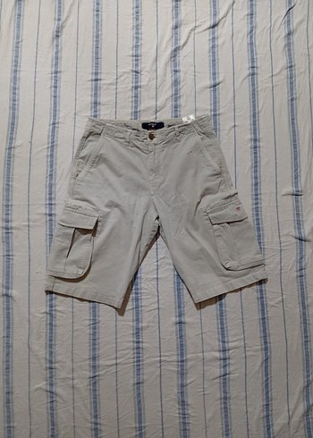 Gant Orijinal Bej Renk Yanlari Cepli Premium Kargo Sort