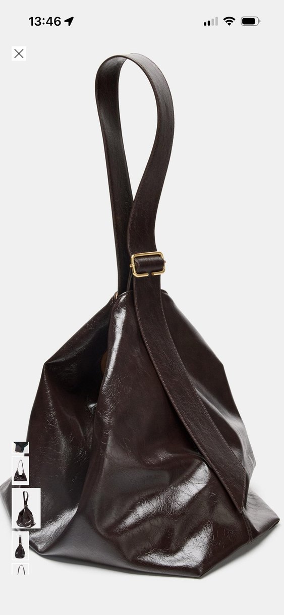 Kahverengi Deri Kadın Çanta - Görsel 2