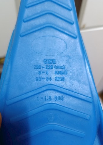 Az kullanılmış  33-34 numara - Görsel 2