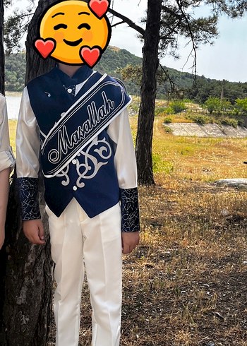 Sünnet elbisesi Takımı Beyaz - Görsel 2