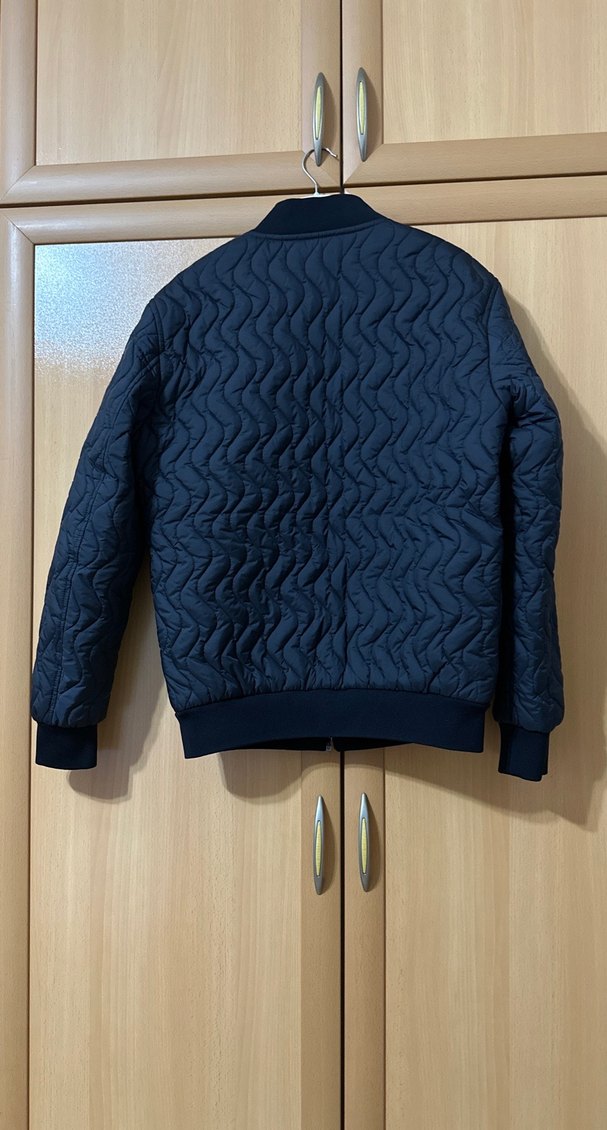 Fermuarlı Koyu Mavi Kadın Ceket - Görsel 2