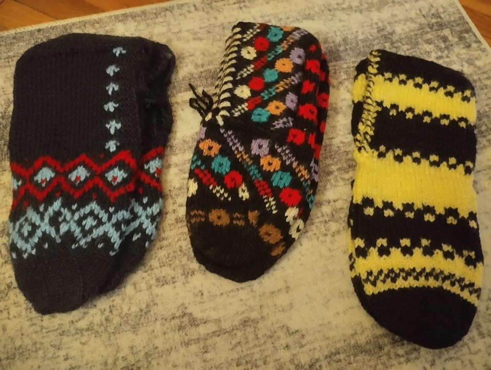 Renkli Örgü cetik - Görsel 3