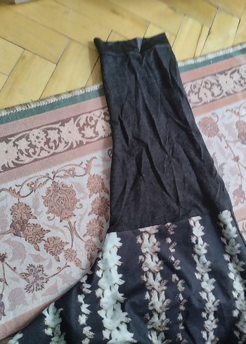 Bohem Tarz Nakışlı Örgü Kedi Desenli Kapüşonlu tunik - Görsel 4