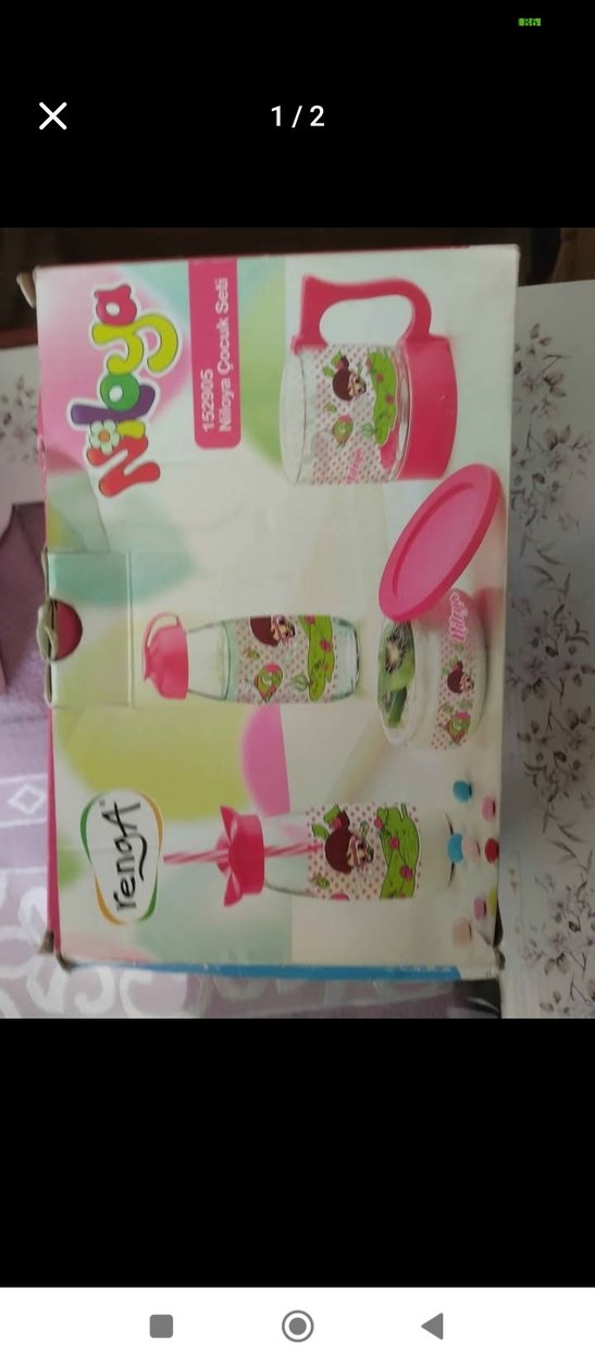 Mavi Bebek Biberonu Seti - Görsel 2