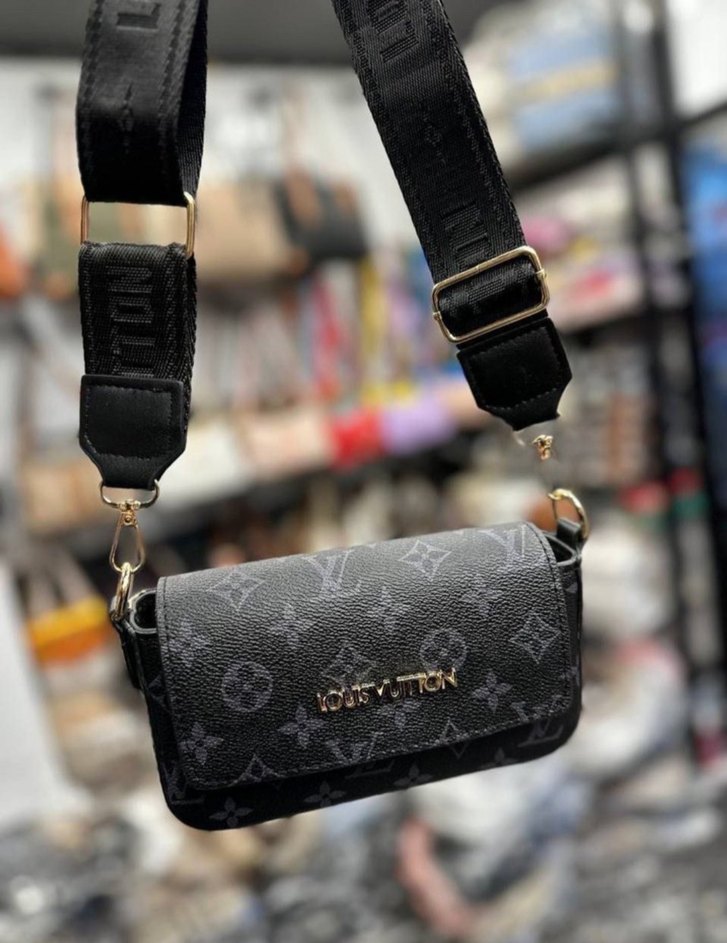 Kahverengi Deri Kadın Çapraz Çanta - Görsel 3