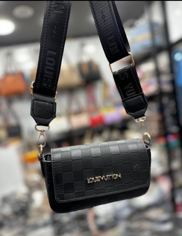 Kahverengi Deri Kadın Çapraz Çanta - Görsel 2