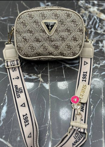 Guess Beyaz Baskılı Kadın Çapraz Çanta - Görsel 3