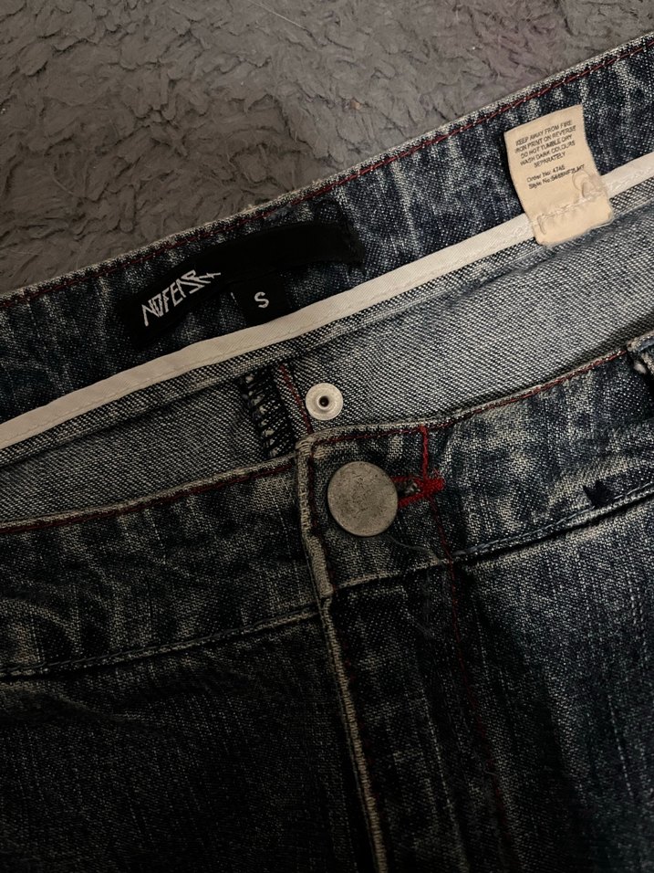Denim Mini Etek - Görsel 3