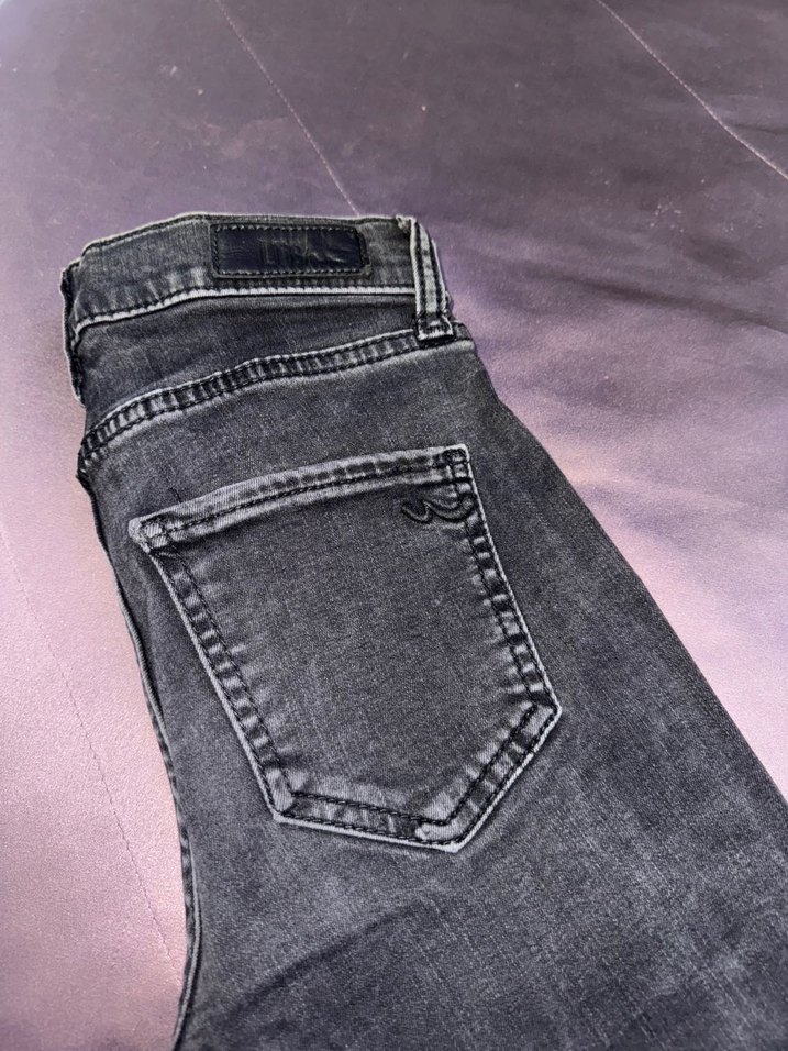 Gri Kadın Denim Dar Kesim Jean - Görsel 3