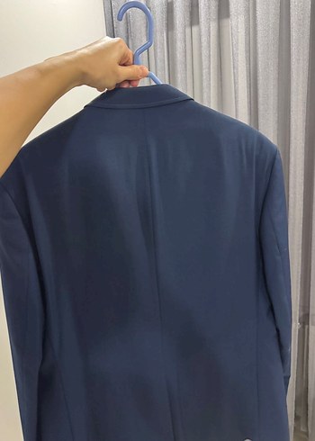 Lacivert  Erkek Ceket ve takım elbise , Düğmeli, Uzun Kollu - Görsel 8