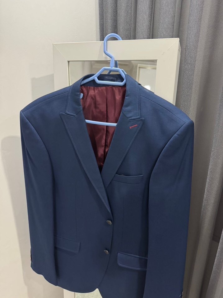 Lacivert  Erkek Ceket ve takım elbise , Düğmeli, Uzun Kollu - Görsel 3