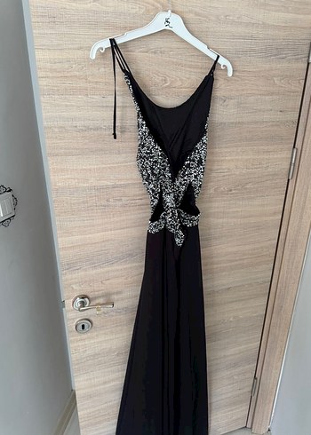 Parlak Payetli abiye - Görsel 5