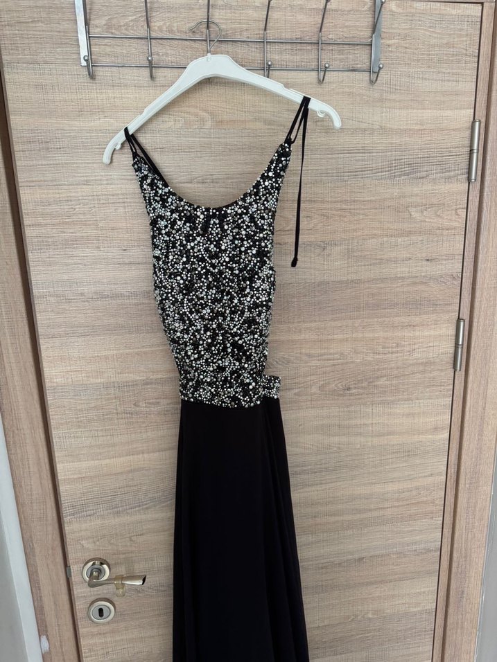 Parlak Payetli abiye - Görsel 4