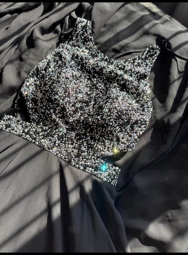 Parlak Payetli abiye - Görsel 2