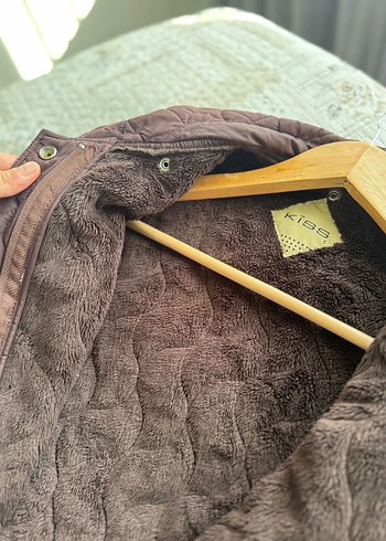 Acı kahve mont - Görsel 4