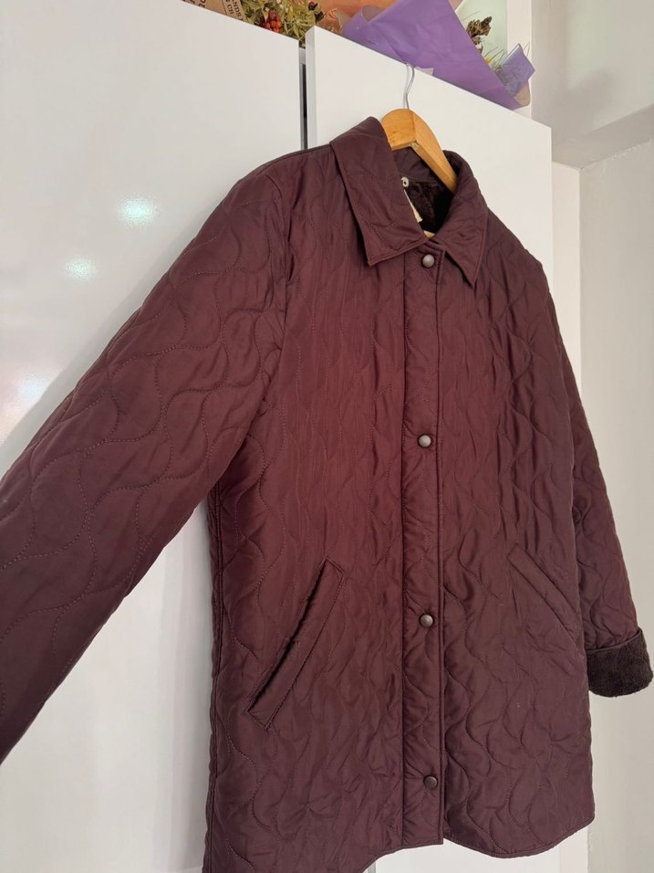 Acı kahve mont - Görsel 5