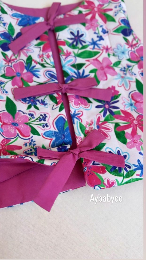 Dolgulu bebek yeleği - Görsel 2