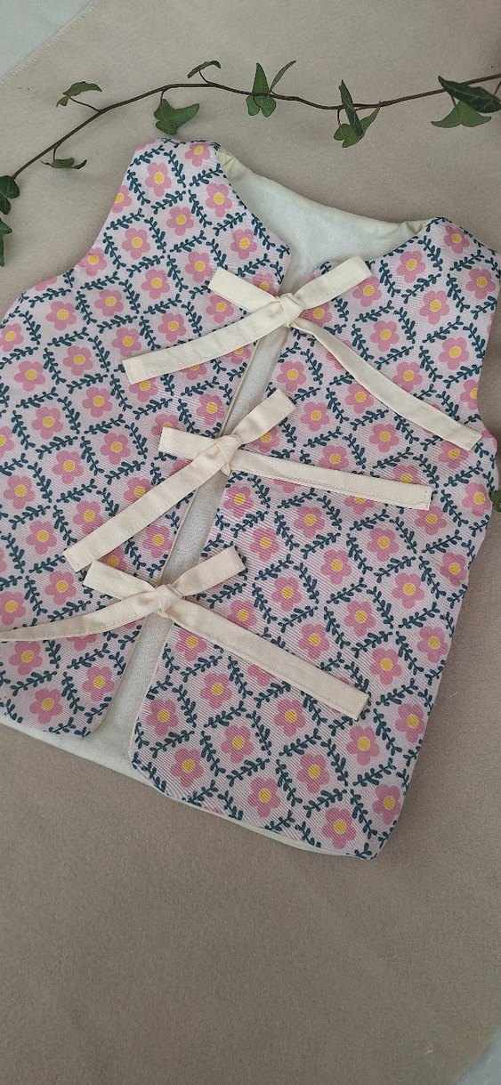 Dolgulu bebek yeleği  - Görsel 4