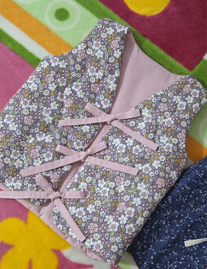 Dolgulu bebek yeleği  - Görsel 2