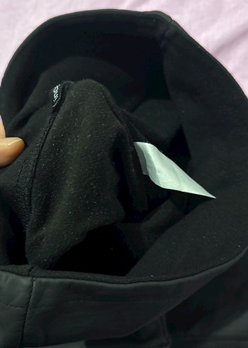 Siyah suni deri tayt - Görsel 4