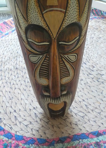 Ahşap Oyma Mask - Görsel 13