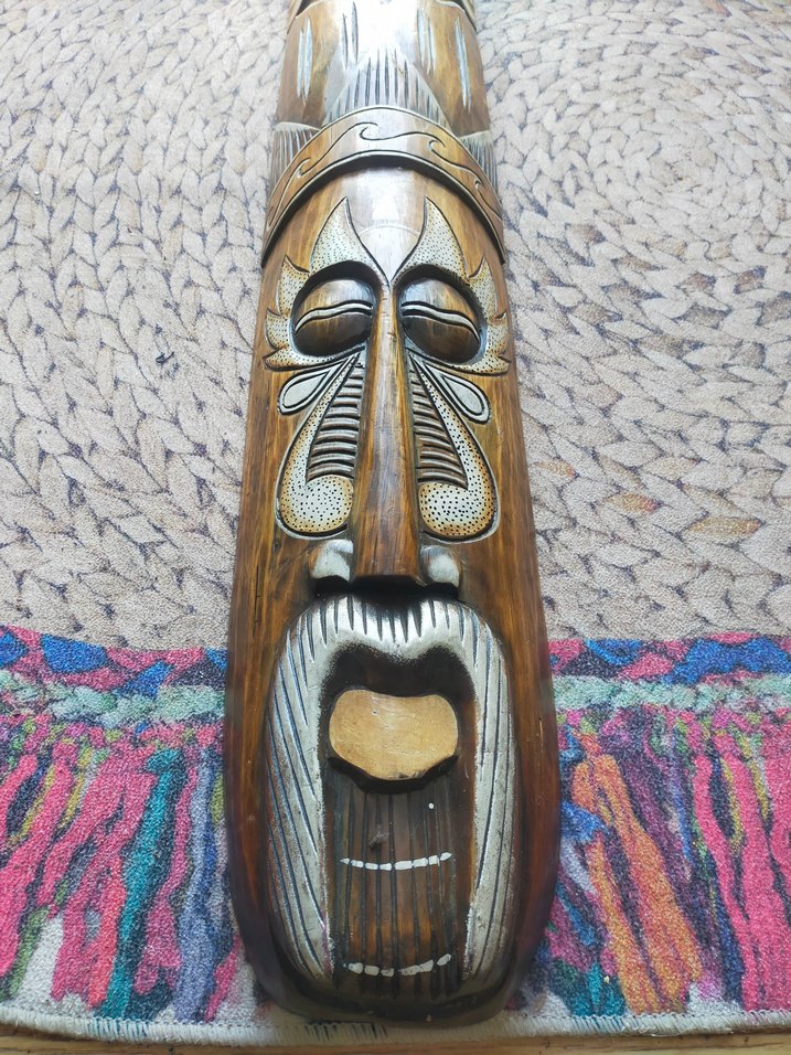 Ahşap Oyma Mask - Görsel 2