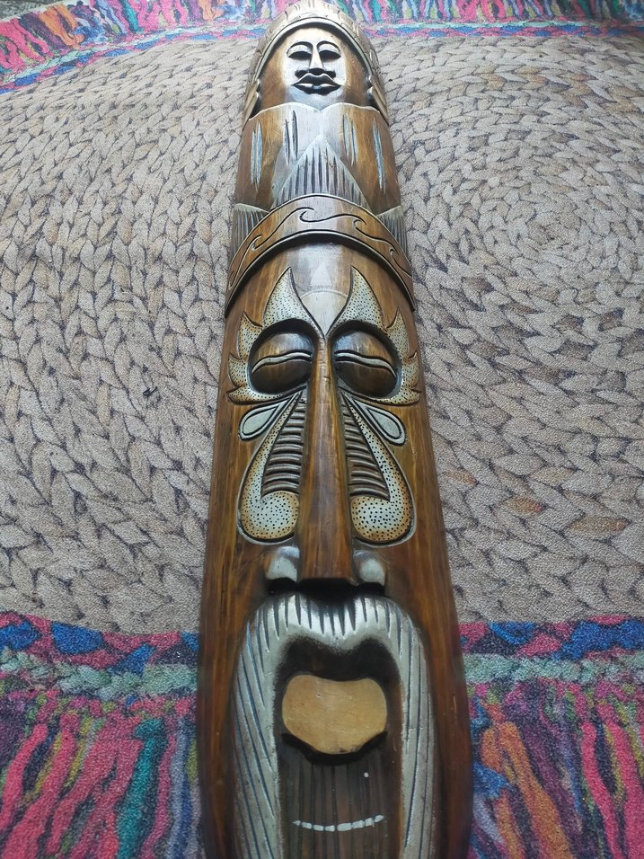 Ahşap Oyma Mask - Görsel 3