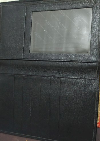 Siyah deri Erkek Cüzdanı ve kredi kartligi - Görsel 3